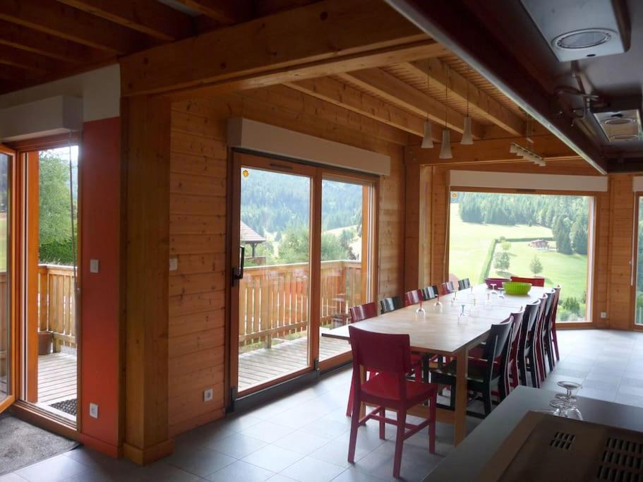 Grand Valtin : Chalet Ecolo 4 Etoiles 14 Personnes Ban-sur-Meurthe-Clefcy Luaran gambar